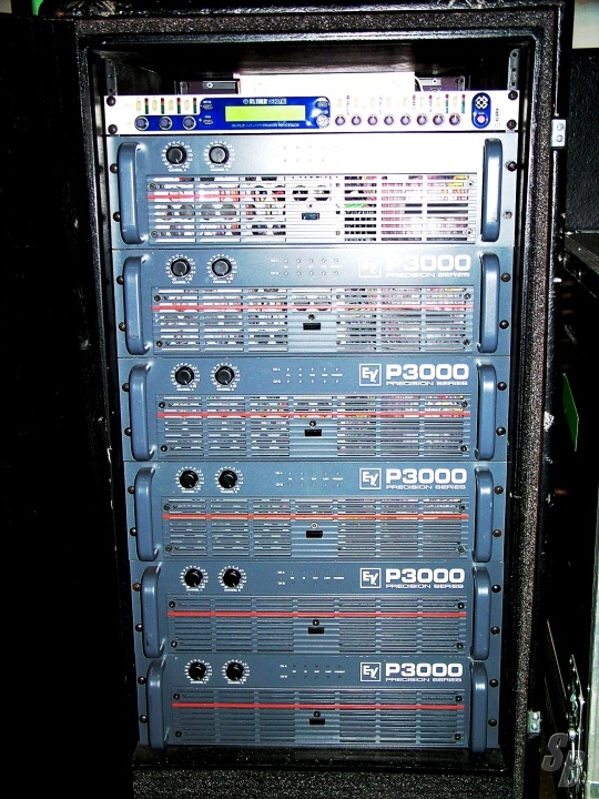 Listing EV XARRAY COMPLETE FOH SYSTEM. Detail PA SYSTEMS