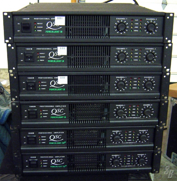 Listing QSC PL 1.8 AMPLIFIER Detail AMPLIFIER