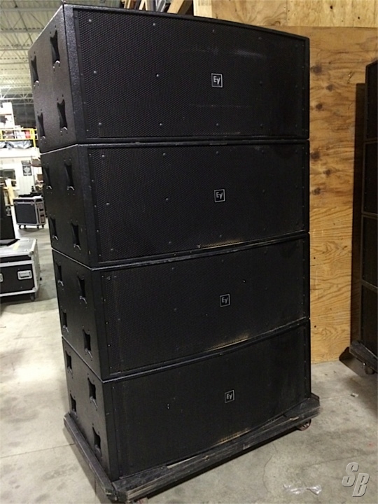 Listing ELECTROVOICE 16EA. XLC127DVX / 8 EA. XLINE SUB Detail