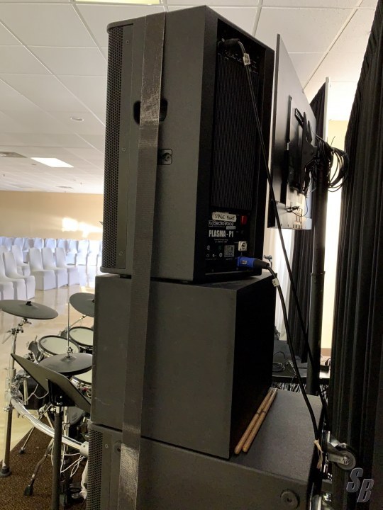 For Sale ELECTRO VOICE EV PLASMA P1 & P2 SPEAKER SYSTEM NEVER