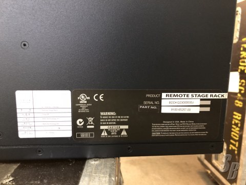 Listing - DIGIDESIGN (AVID) | VENUE SC48 REMOTE STAGE RACK - Detail