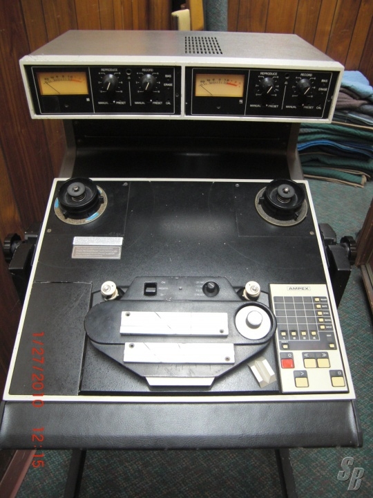 Listing AMPEX ATR 102 1/2" MASTERING TAPE MACHINE Detail RECORD