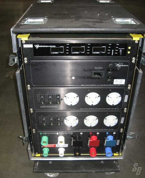 Listing 200 AMP POWER DISTRO 24X208 Detail GENERATORS & POWER