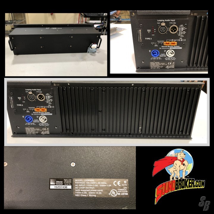 For Sale MEYER SPEAKER AMPLIFIERS REFURBISHED Listing Detail