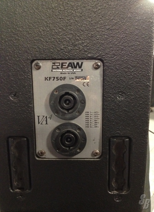 Listing EAW KF750 LOUDSPEAKER Detail SPEAKERS/LINE ARRAY