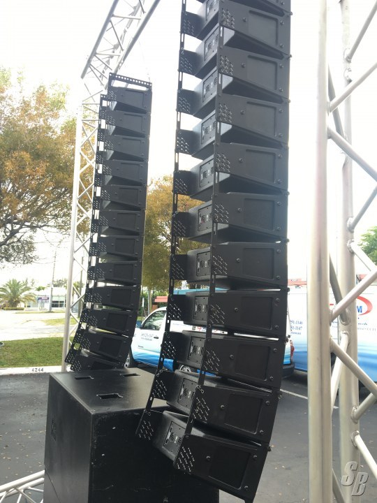 Listing SLS LS6500 COMPACT LINE ARRAY (24UNITS) & 215EL SUBWOOFERS (4