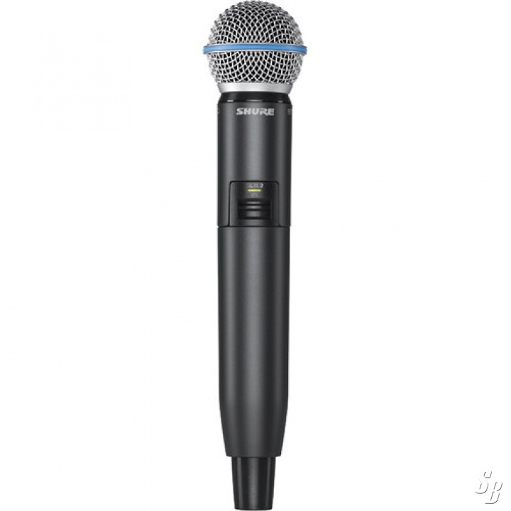Listing SHURE GLXD2/B58 HANDHELD TRANSMITTER WITH BETA 58A MICROPHONE
