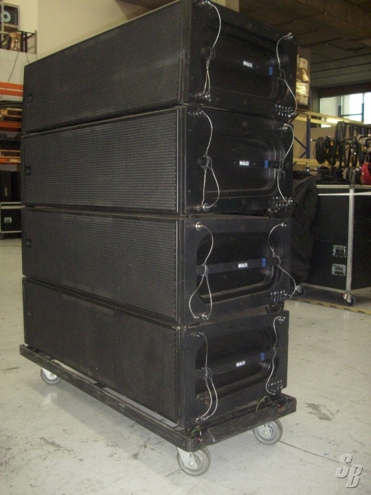 Listing MEYER MILO LINE ARRAY SYSTEM Detail SPEAKERS/LINE ARRAY