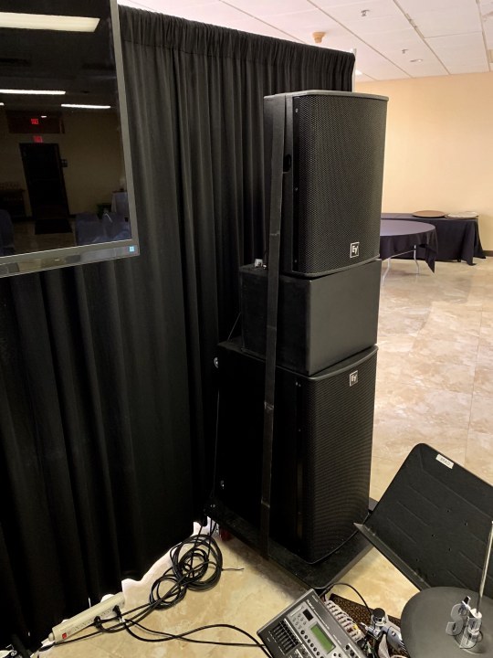 Listing ELECTRO VOICE EV PLASMA P1 & P2 SPEAKER SYSTEM NEVER GIGGED