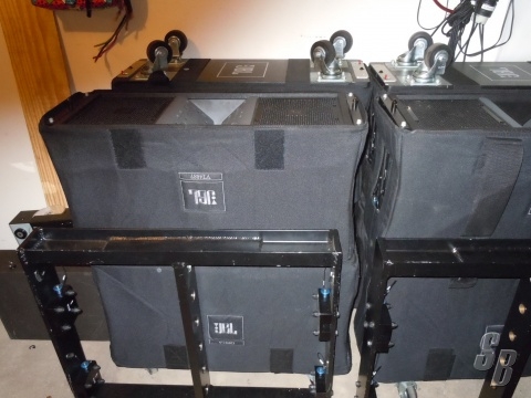 Listing - JBL VERTEC 4887A WITH COVERS, DOLLIES AND FRAME - Detail ...