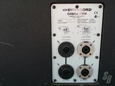 Listing - DYNACORD COBRA 4 COMPACT LINE ARRAY SYSTEM - Detail - PA ...