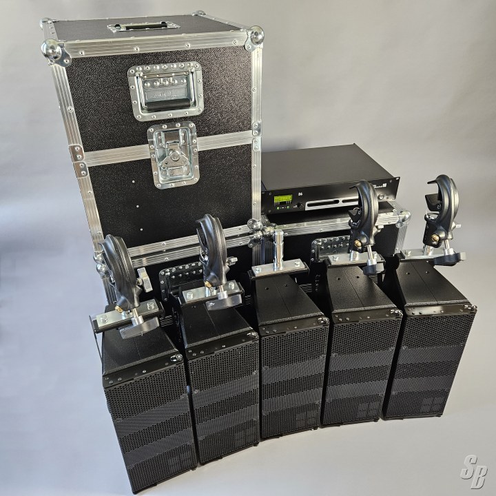 Listing - D&B AUDIOTECHNIK SYSTEM WITH (5) T-10 SPEAKERS 1 D6 AMP, 3 ...