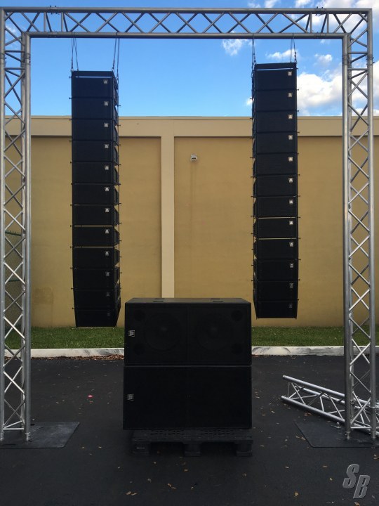 Sls line array sales speakers